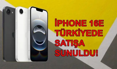 iPhone 16e Türkiye'de Satışta! İşte Özellikleri ve Fiyatı