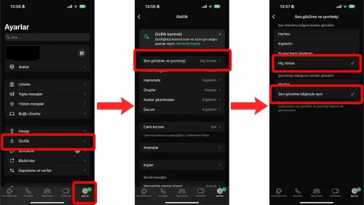 WhatsApp’ta Son Görülme Nasıl Gizlenir?
