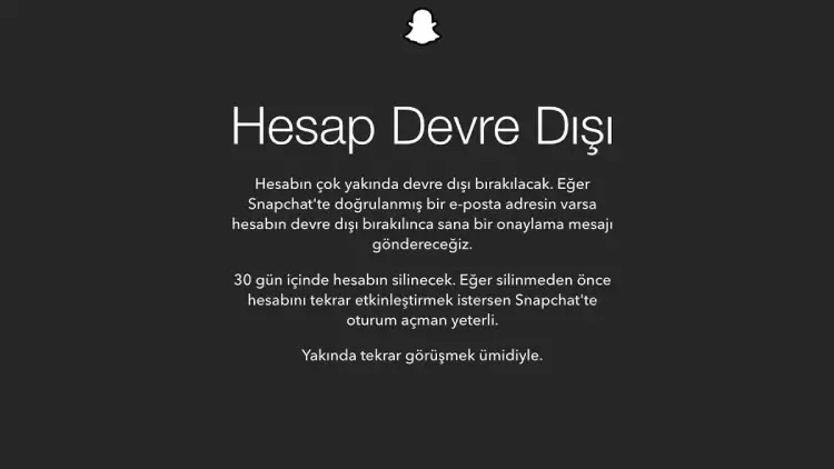 Snapchat Hesabı Nasıl Silinir? Hesap Silme Linki – 2025