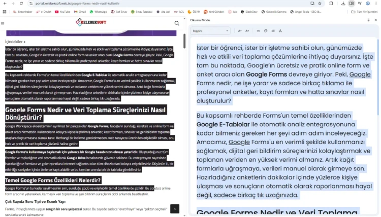 Google Chrome Okuma Modu Nedir? Nasıl Açılır? 2025