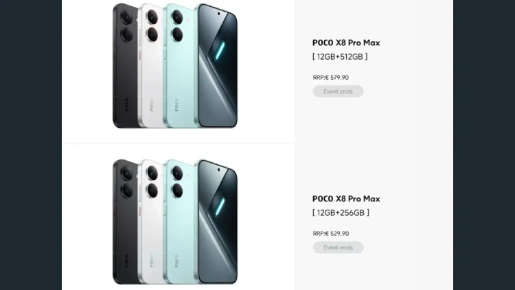 POCO X8 Pro Max Fiyatı Sızdı: 12 GB RAM ve Dev Batarya